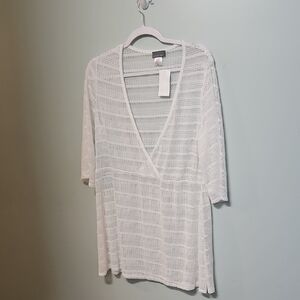 Jordan Taylor White Cover up